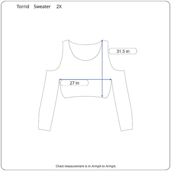 Torrid Cold Shoulder Sweater Plus Size 2 Layered Chiffon Hem Lightweight Knit - Picture 3 of 9